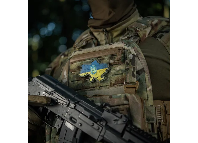 Нашивка M-Tac Україна з гербом жовто-синя Фото 2